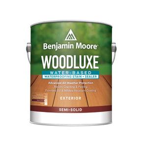 Woodluxe Water-Based Stain + Sealer - Semi-Solid Exterior Stain