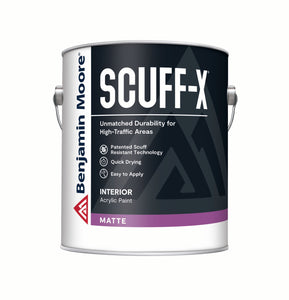 Benjamin Moore's Scuff-X Matte in Gallon at Hoover Paint Store