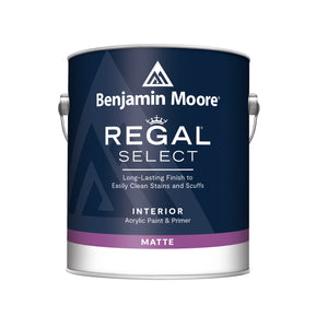 Benjamin Moore's Regal Select Matte in Gallon at Hoover Paint Store