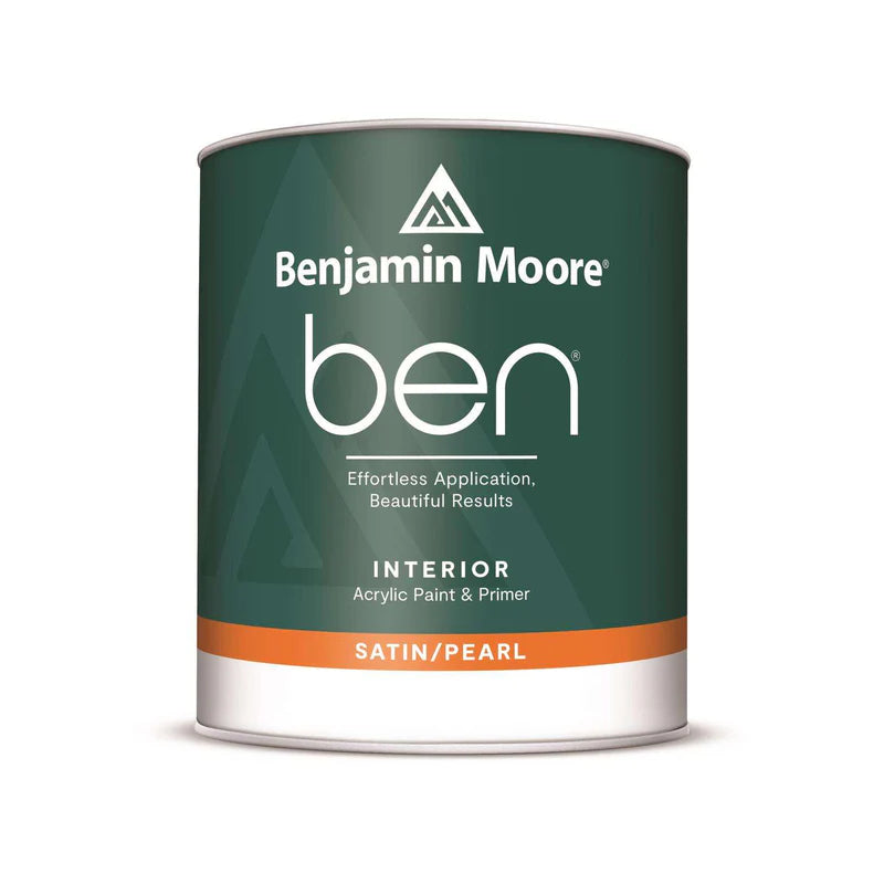 An effortless painting experience from start to finish – easy to apply, easy to touch up, easy to maintain. Benjamin Moore premium is more achievable than ever with ben's smooth application, extended open time, exceptional touch-up, and scuff-resistance. And ben delivers Benjamin Moore's stunning 3,500-plus colors with zero VOCs and low odor