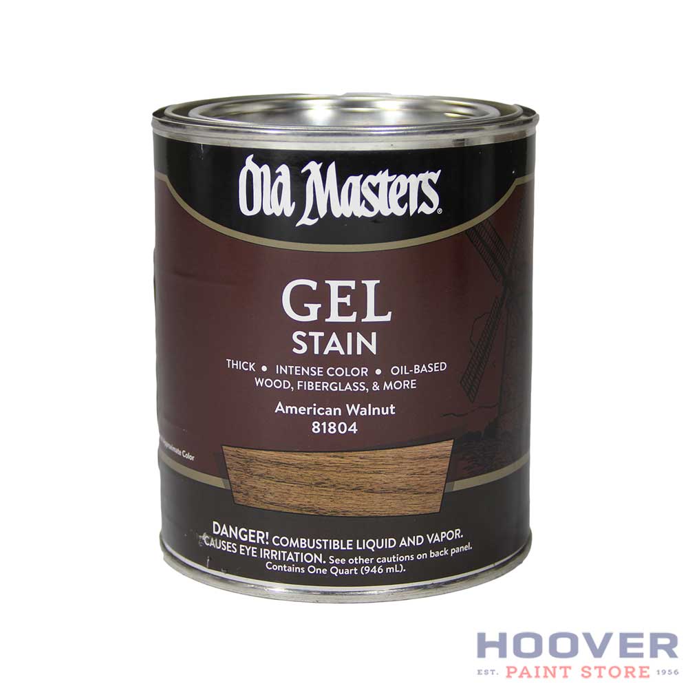 Old Masters Gel Stain 1/2 Pint - Natural Walnut
